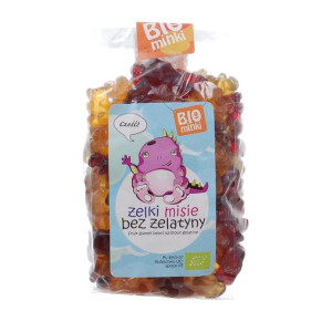 Żelki Misie Bez Żelatyny Bio 400 g Biominki