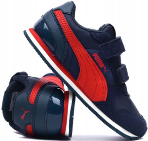 PUMA ST RUNNER Buty dziecięce na rzep rzepy r.21