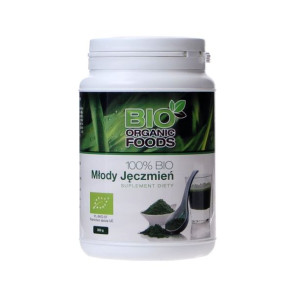 Młody Jęczmień Bio 300 g 100% Sok z Młodego Jęczmienia Eko- Bio Organic Foo