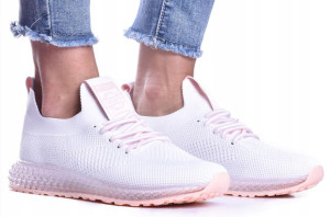 Buty Damskie Adidasy Meggy białe lekkie r.40