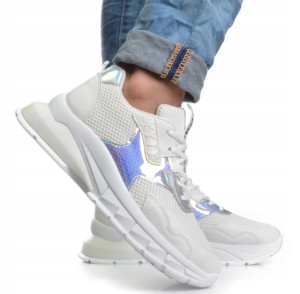 Buty Damskie Adidasy Justine Sneakersy białe r.41