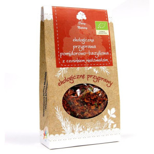 Przyprawa Pomidorowo Bazyliowa z Czosnkiem Niedźwiedzim Bio 40 g - Dary Nat