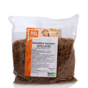 Makaron Razowy Żytni Nitki Bio 300 g Bioharmonie