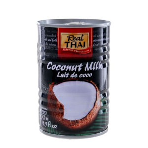 Mleczko Kokosowe 17-19% 400 ml Real Thai - Ekstrakt kokosowy 85%