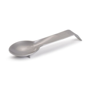 Podstawka pod łyżkę Plastic Forte srebrna