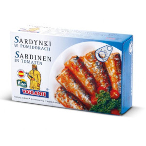 Sardynki Hiszpańskie w Pomidorach 120 g Kier
