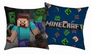 Poduszka dziecięca Minecraft 40x40 Halantex