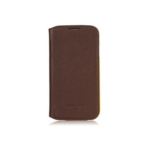 Knomo Folio Etui Do Samsung Galaxy S4 Brown