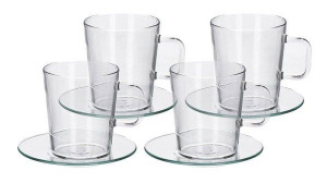 Zestaw 4 Filiżanek Do Espresso 100ml Simax