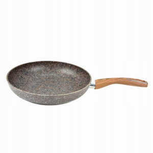 Patelnia Granitowa Ceramiczna 28cm Indukcja Gaz