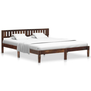 Rama łóżka z litego drewna mango, 180 cm
