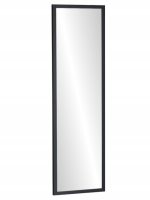 Lustro w ramie 130X40 BIAŁE lub CZARNE wąska rama