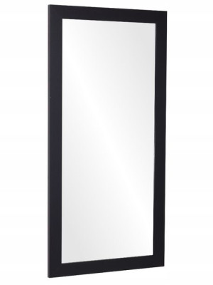 LUSTRO w ramie 180x60 RAMA CZARNA, CZARNE + gratis