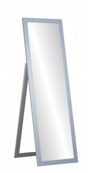 *duże Stojące Lustro W Ramie Aluminium 170x60