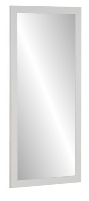 MEGA LUSTRO w ramie 60x40 BIAŁE POŁYSK