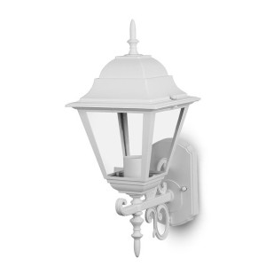 Oprawa elewacyjna E27 40W biała