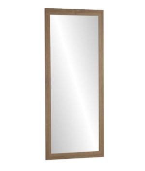 LUSTRO w ramie 120x50 SHABBY CHIC vintage dąb