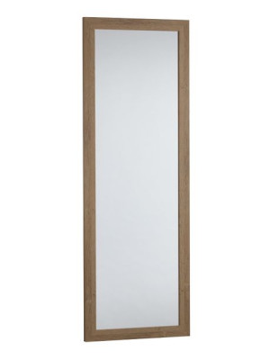 LUSTRO w ramie 140x50 SHABBY CHIC vintage dąb