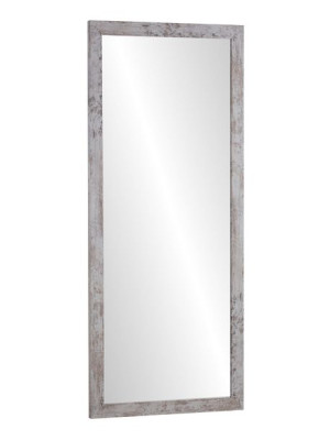 LUSTRO w ramie 140x60 SHABBY CHIC, dąb vintage