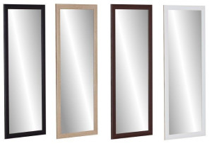 Lustro W Ramie130x50 Dąb Sonoma Białe Wenge Czarne