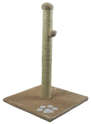 Drapak Dla Kota Domek Drzewo Wieża Legowisko 62cm Kolor Beżowy