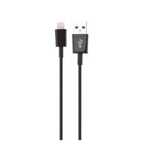 XQISIT Kabel Przewód USB Lightning 1 m - BLACK