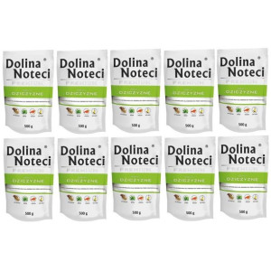 Pakiet Dolina Noteci Premium Bogata w Dziczyznę 10 x 500 g