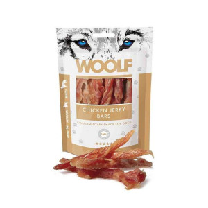 Woolf Chicken Jerky Bars 100 g