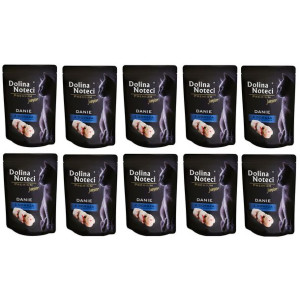Pakiet Dolina Noteci Premium Danie z Dorsza z Sardynką Junior 10 x 85 g