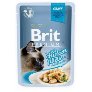 Brit Premium Chicken Fillets Kurczak Mokra Karma Dla Kota 85 g