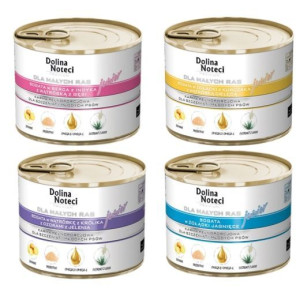 Pakiet Dolina Noteci Małe Rasy Junior MIX SMAKÓW 12 x 185 g