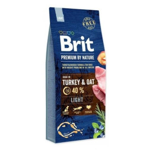 Brit Premium By Nature Light Turkey & Oat Indyk & Owies Karma Dla Psów 15 k