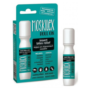 Moskilex Roll - On Kojący po Ukąszeniach Owadów 15 ml