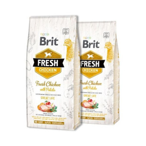 Pakiet Brit Fresh Chicken with Potato 2 x 2.5 KG