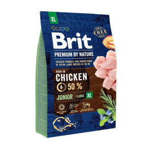 Brit Premium By Nature Chicken Junior Kurczak Karma Dla Młodych Psów Bardzo