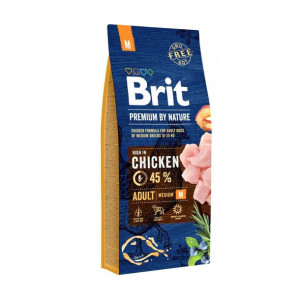 Brit Premium By Nature Chicken Adult Kurczak Karma Dla Dorosłych Psów Średn