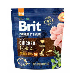 Brit Premium By Nature Chicken Senior Kurczak Karma Dla Starszych Psów Mały