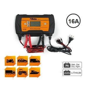 Ładowarka akumulatorowa wielofunkcyjna 12-24V Beta 1498/16A