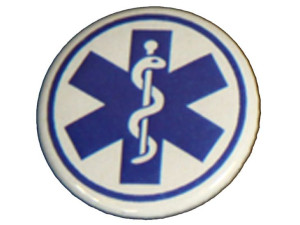 Przypinka Znaczek ESKULAP 25 mm