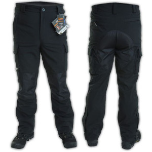 Spodnie zimowe Softshell North-Wind czarne