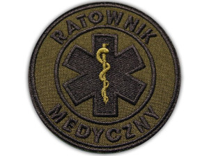 Emblemat RATOWNIK MEDYCZNY polowy