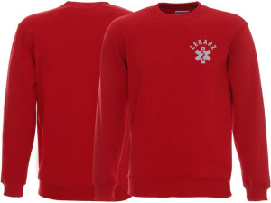 Bluza ratownicza odblaskowa FUNKCYJNA męska czerwona