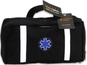 Apteczka osobista z wyposażeniem AOD Cordura NorthWind odblaskowa - czarna
