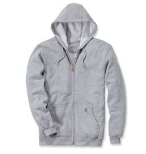 Bluza Carhartt Zip Hooded Sweatshirt HEATHER GREY