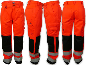 Spodnie ratownicze całoroczne PRM FLUO unisex Fristads Kansas