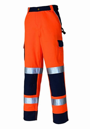 Spodnie robocze odblaskowe Hi-Vis Orange Dickies