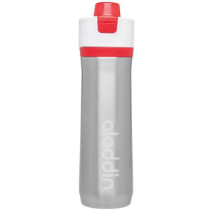 Butelka Aladdin Active Hydration próżniowa stalowa z ustnikiem czerwona 0,6