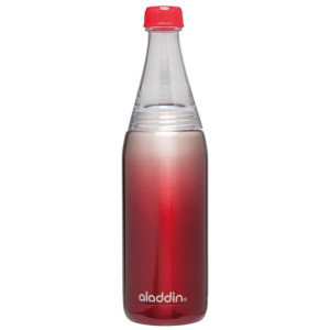 Butelka Aladdin Fresco Twist&Go próżniowa stalowa zakręcana czerwona 0,6 l