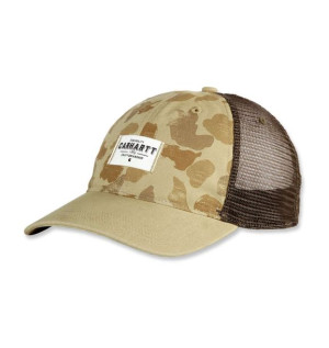 Czapka Carhartt Glenville Cap dark khaki duck camo
