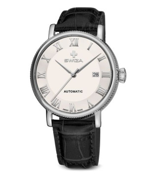 Zegarek SWIZA Alza Auto SST white-black WAT.0156.1001